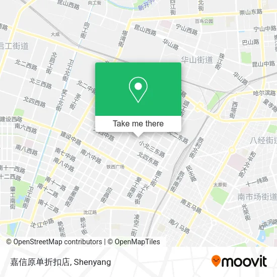 嘉信原单折扣店 map