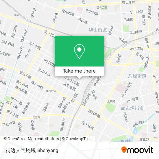 街边人气烧烤 map