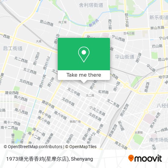 1973继光香香鸡(星摩尔店) map