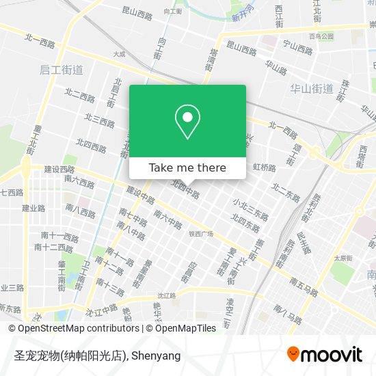 圣宠宠物(纳帕阳光店) map