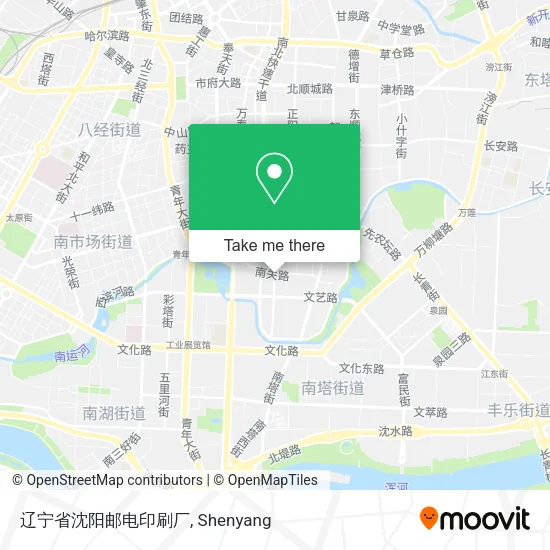 辽宁省沈阳邮电印刷厂 map