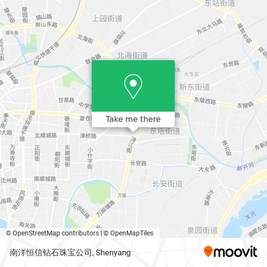 南洋恒信钻石珠宝公司 map