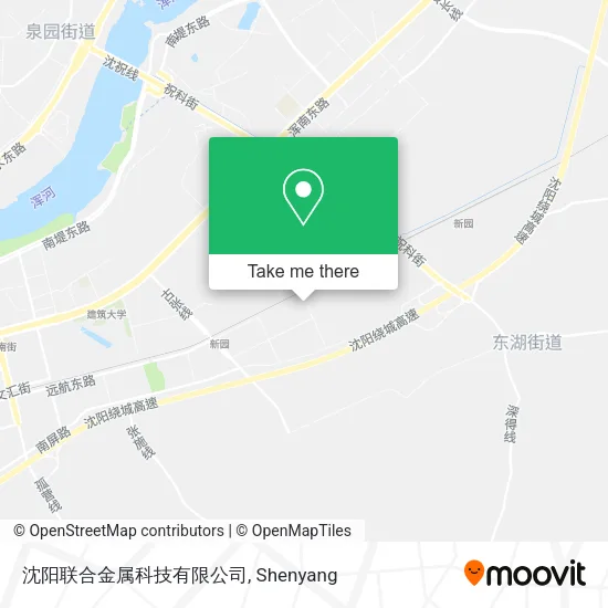 沈阳联合金属科技有限公司 map