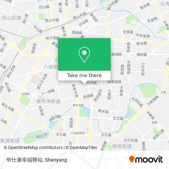 华仕康幸福驿站 map