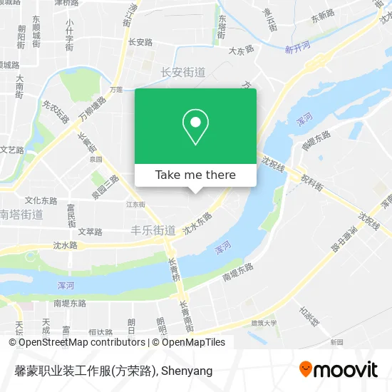 馨蒙职业装工作服(方荣路) map