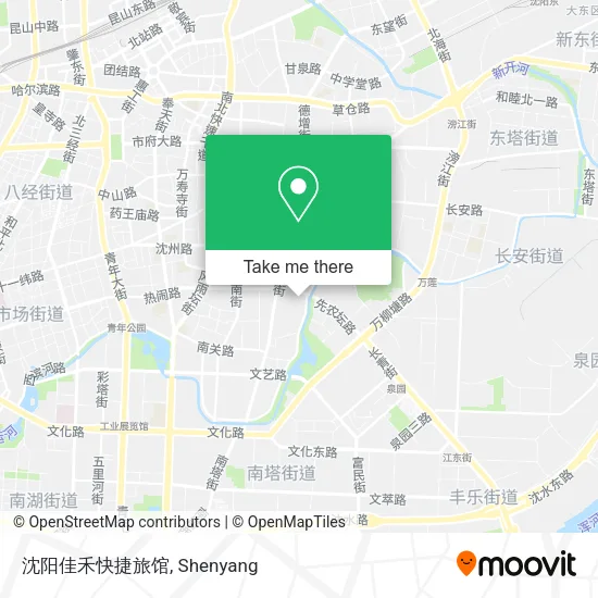 沈阳佳禾快捷旅馆 map