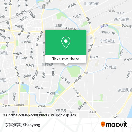 东滨河路 map