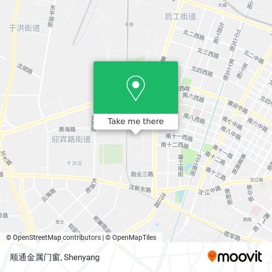 顺通金属门窗 map