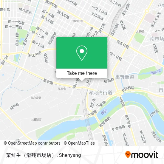 菜鲜生（滑翔市场店） map