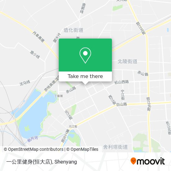 一公里健身(恒大店) map