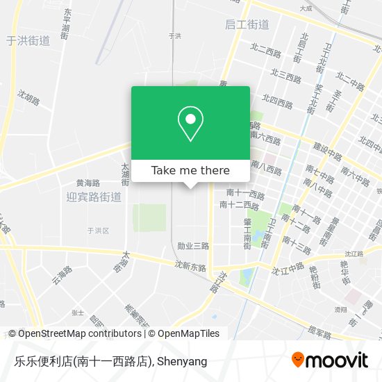 乐乐便利店(南十一西路店) map