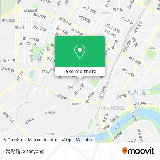 滑翔路 map