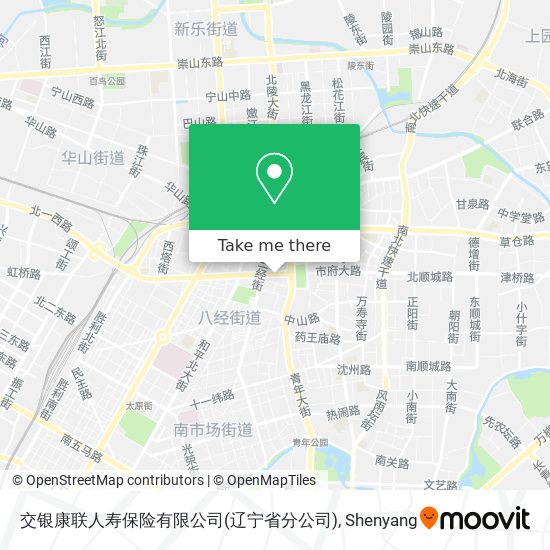 交银康联人寿保险有限公司(辽宁省分公司) map