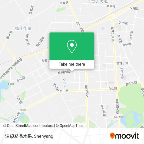 津硕精品水果 map
