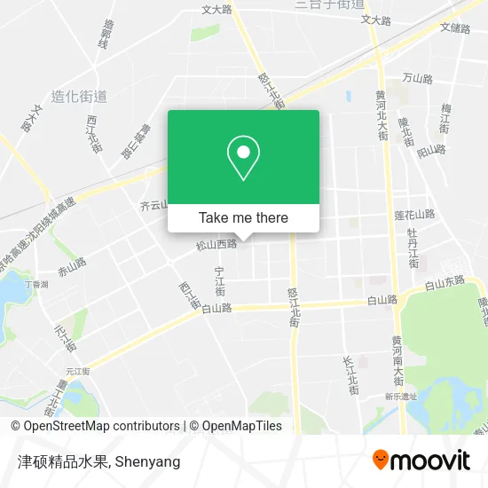 津硕精品水果 map