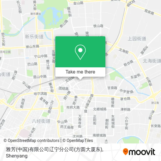 雅芳(中国)有限公司辽宁分公司(方圆大厦东) map