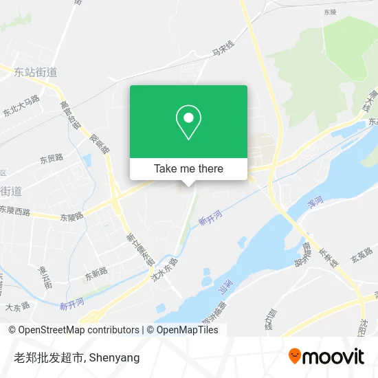 老郑批发超市 map