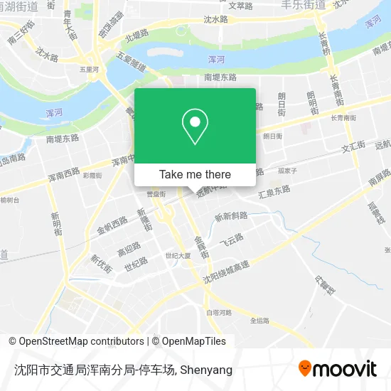 沈阳市交通局浑南分局-停车场 map