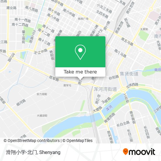 滑翔小学-北门 map