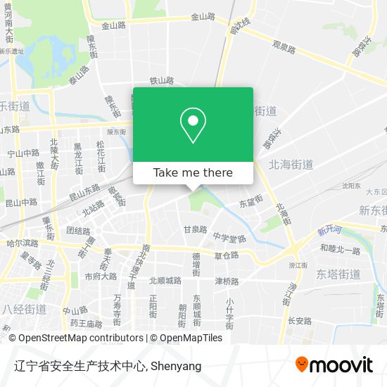 辽宁省安全生产技术中心 map