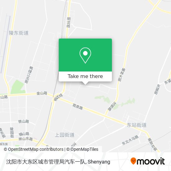 沈阳市大东区城市管理局汽车一队 map