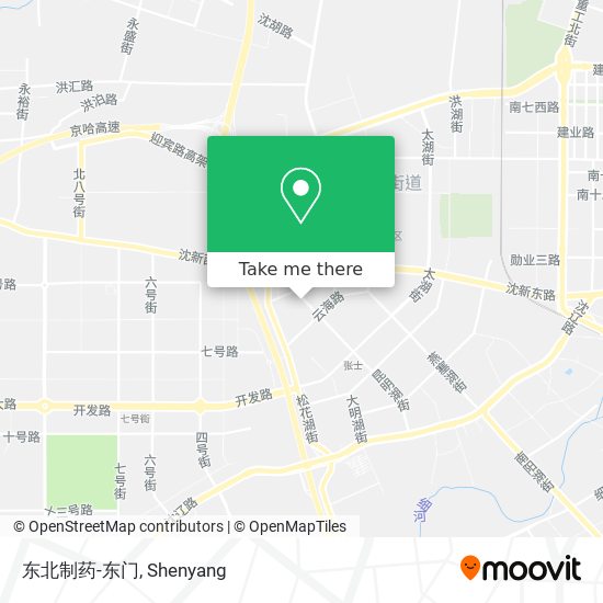 东北制药-东门 map