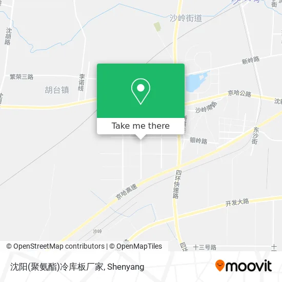 沈阳(聚氨酯)冷库板厂家 map