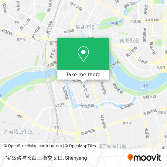 宝岛路与长白三街交叉口 map