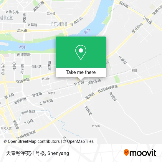 天泰翰宇苑-1号楼 map