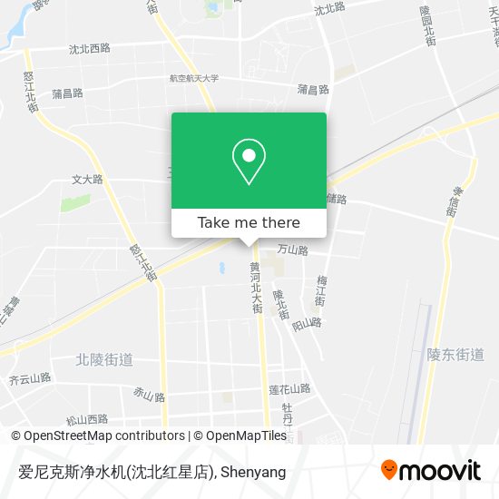 爱尼克斯净水机(沈北红星店) map
