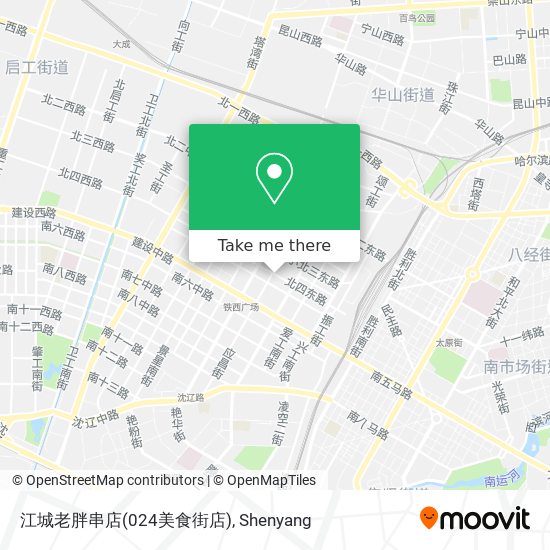 江城老胖串店(024美食街店) map