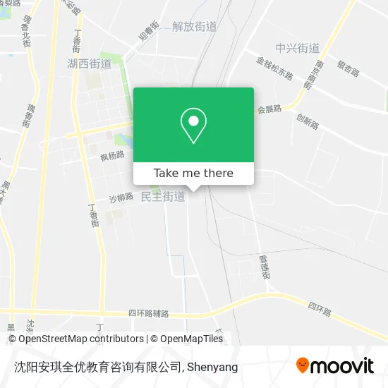 沈阳安琪全优教育咨询有限公司 map