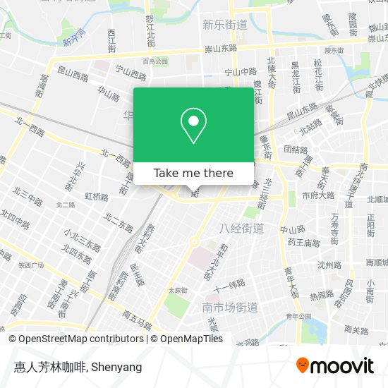 惠人芳林咖啡 map