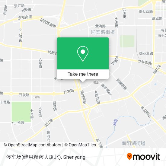 停车场(维用精密大厦北) map
