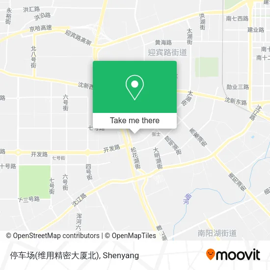停车场(维用精密大厦北) map