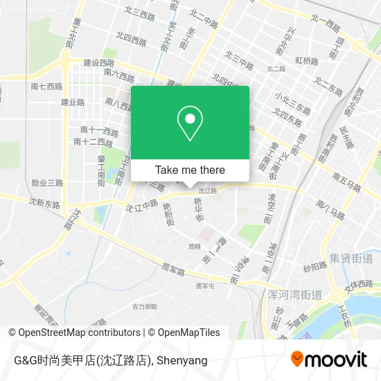 G&G时尚美甲店(沈辽路店) map