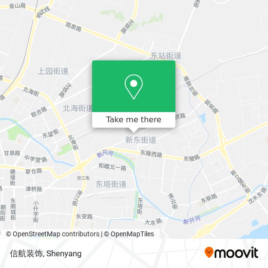 信航装饰 map