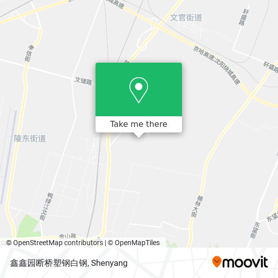 鑫鑫园断桥塑钢白钢 map