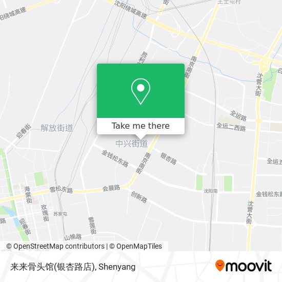 来来骨头馆(银杏路店) map