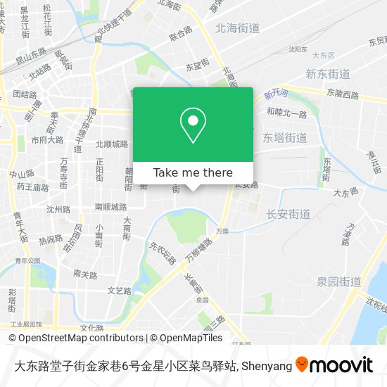 大东路堂子街金家巷6号金星小区菜鸟驿站 map