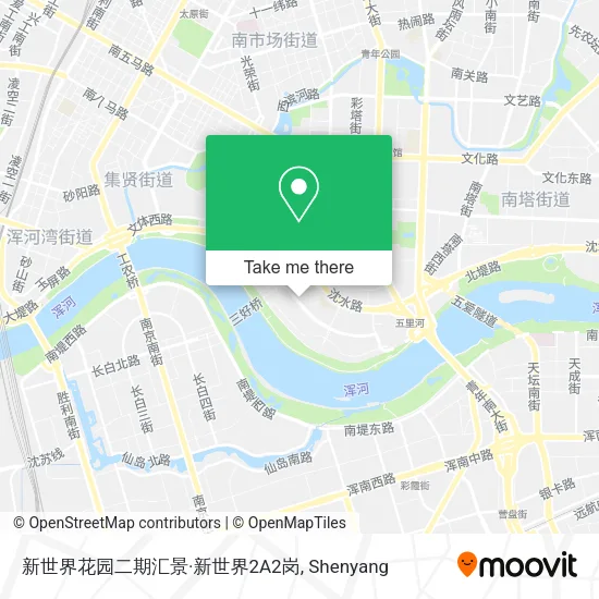 新世界花园二期汇景·新世界2A2岗 map