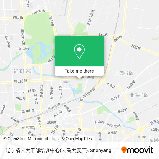 辽宁省人大干部培训中心(人民大厦店) map