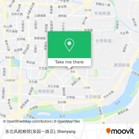 东北风粗粮馆(泉园一路店) map