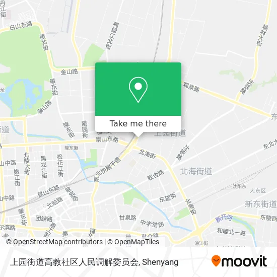 上园街道高教社区人民调解委员会 map