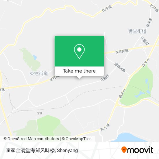 霍家金满堂海鲜风味楼 map