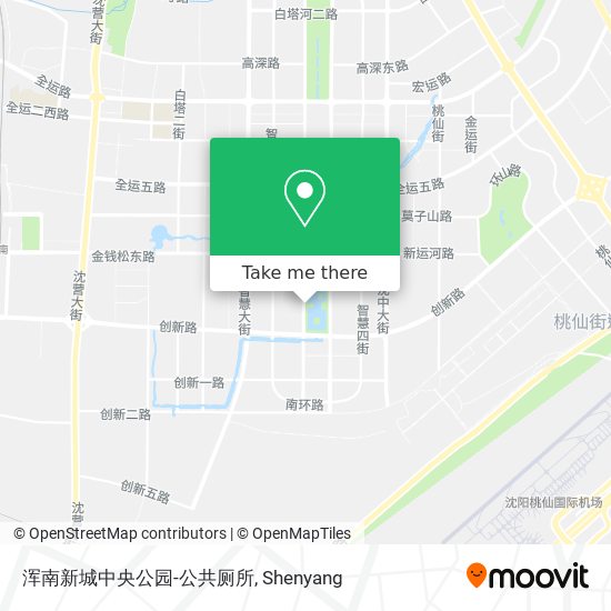 浑南新城中央公园-公共厕所 map
