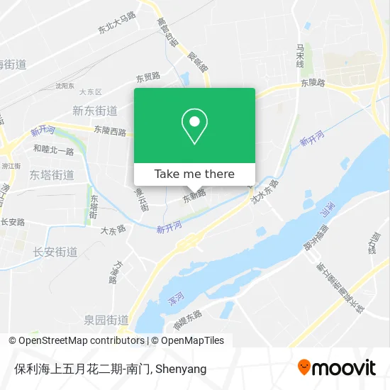 保利海上五月花二期-南门 map