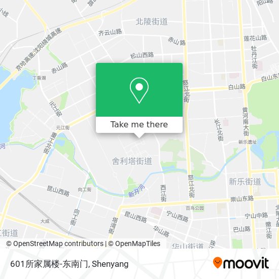 601所家属楼-东南门 map