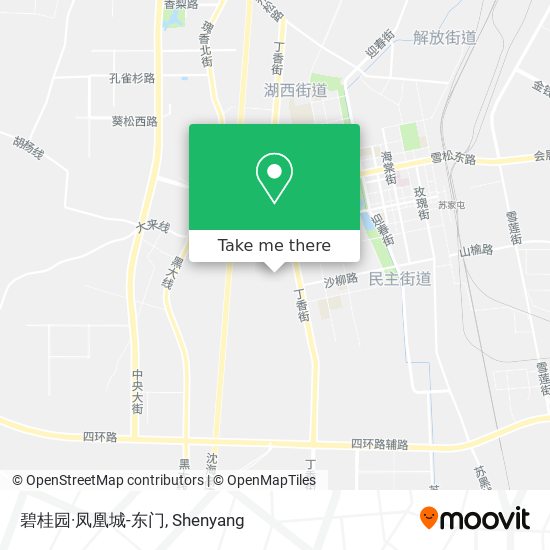 碧桂园·凤凰城-东门 map