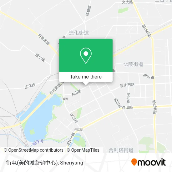 街电(美的城营销中心) map
